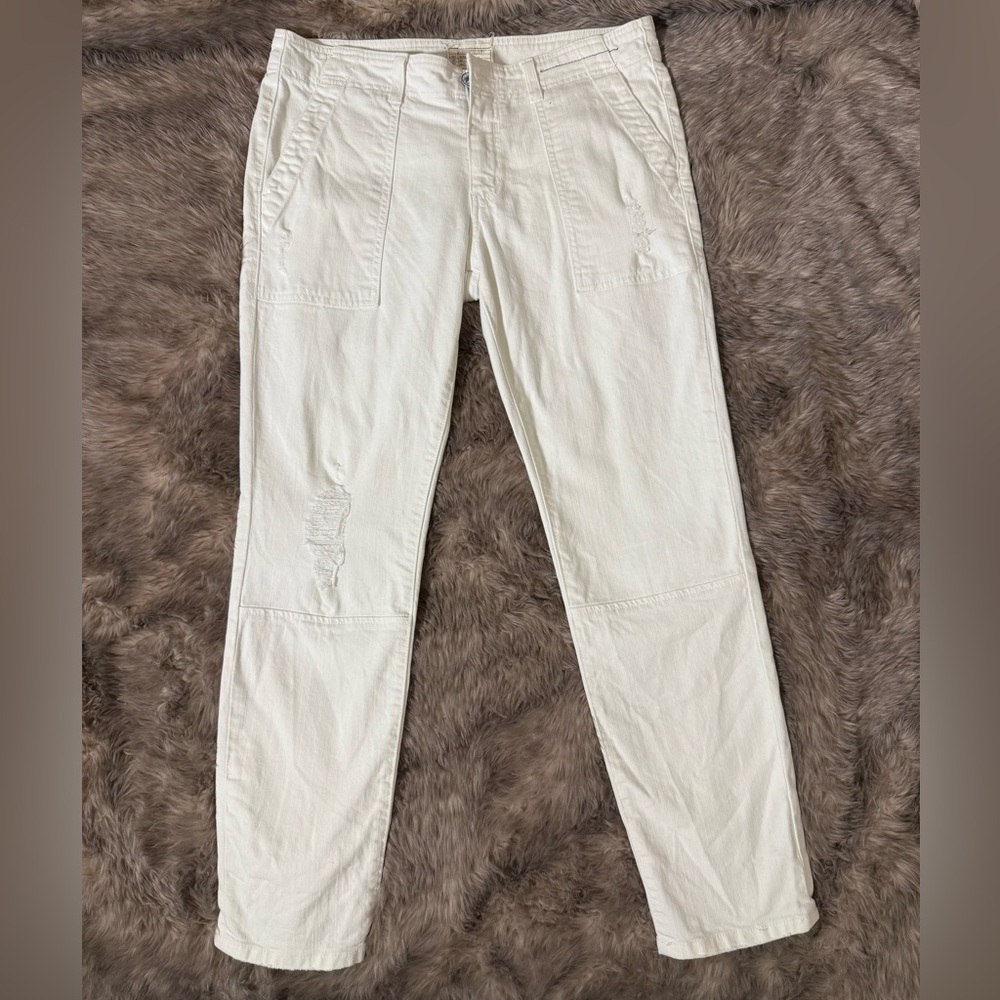CURRENT/ELLIOTT White Jeans